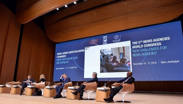 5th News Agencies World Congress underway in Baku 